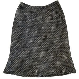Brian Bailey Women’s Plaid 100% Wool Skirt Preppy Office Wear